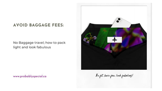 Avoid baggage fees: No Baggage travel how to pack light and look fabulous