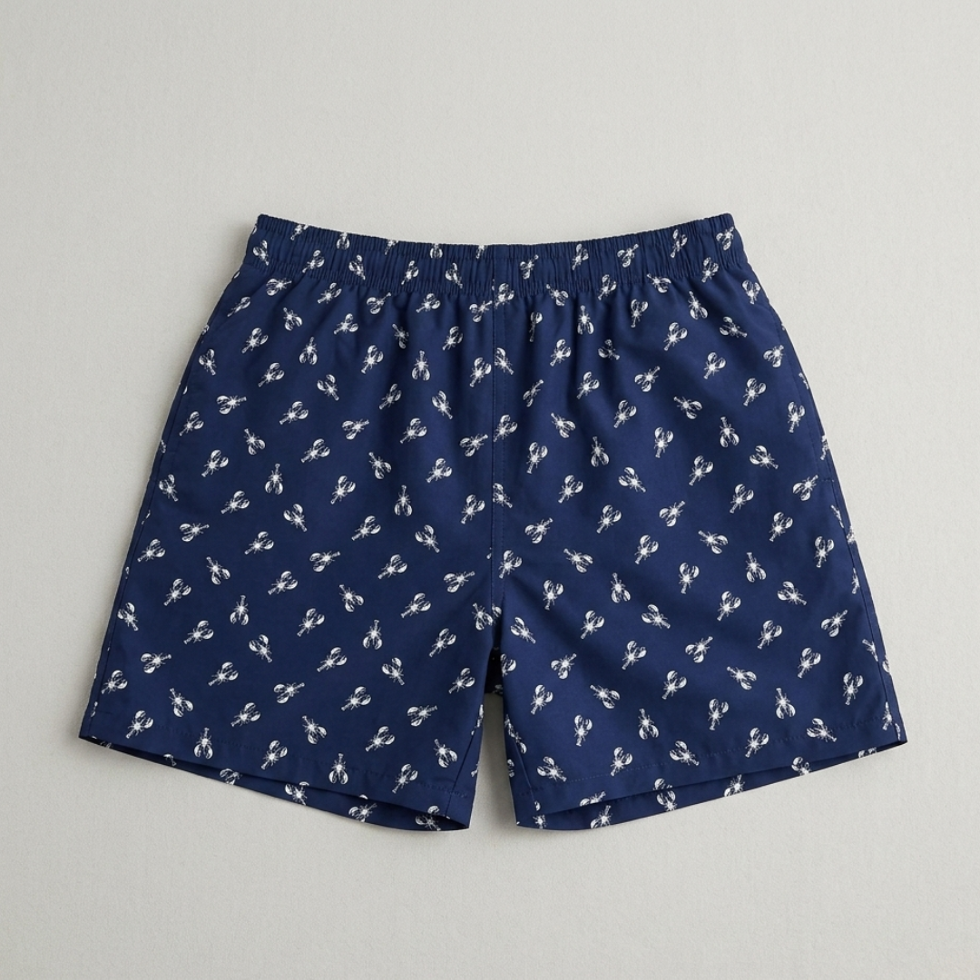 Blue Lobster Shorts