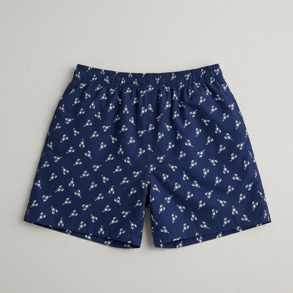 Blue Lobster Shorts