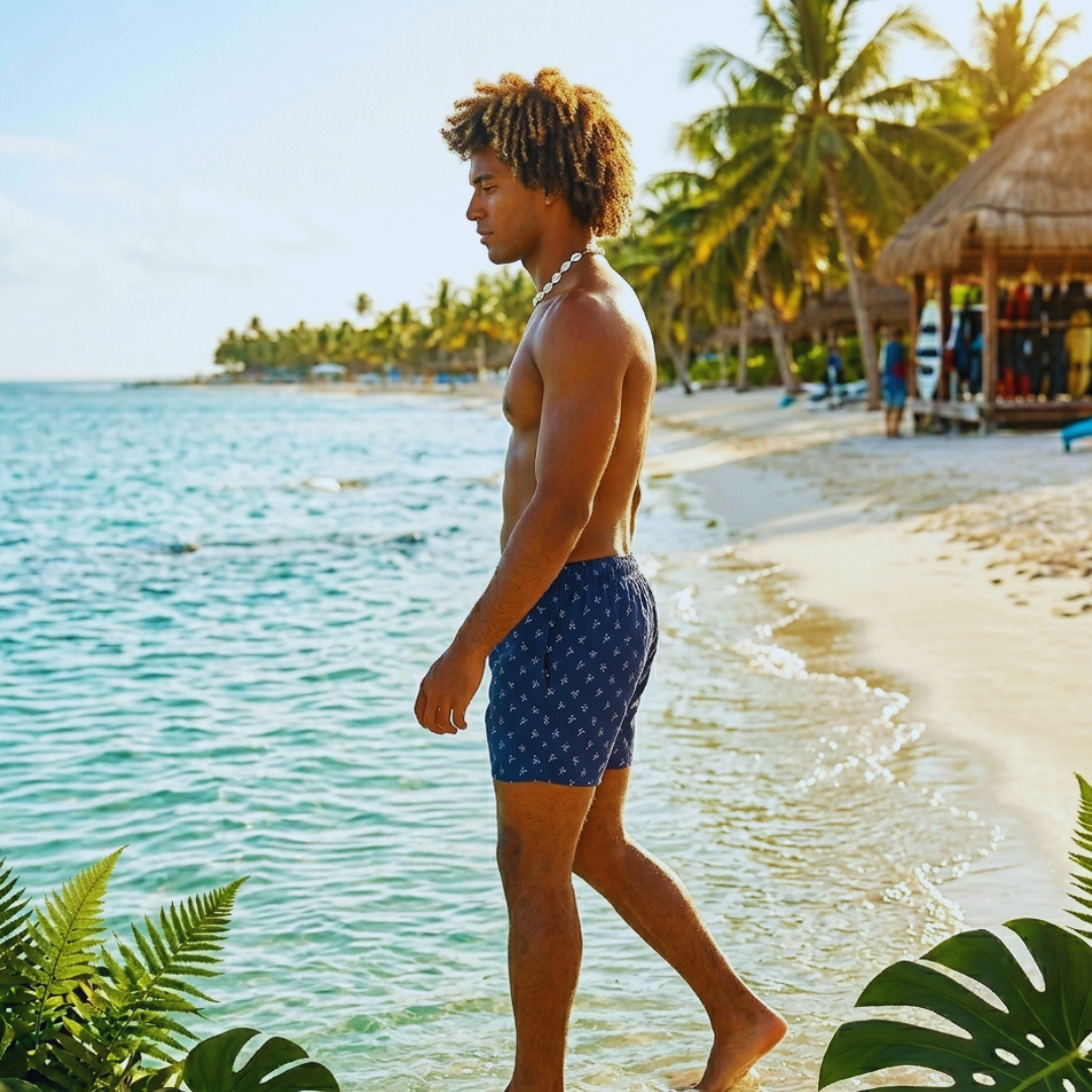 Blue Lobster Shorts