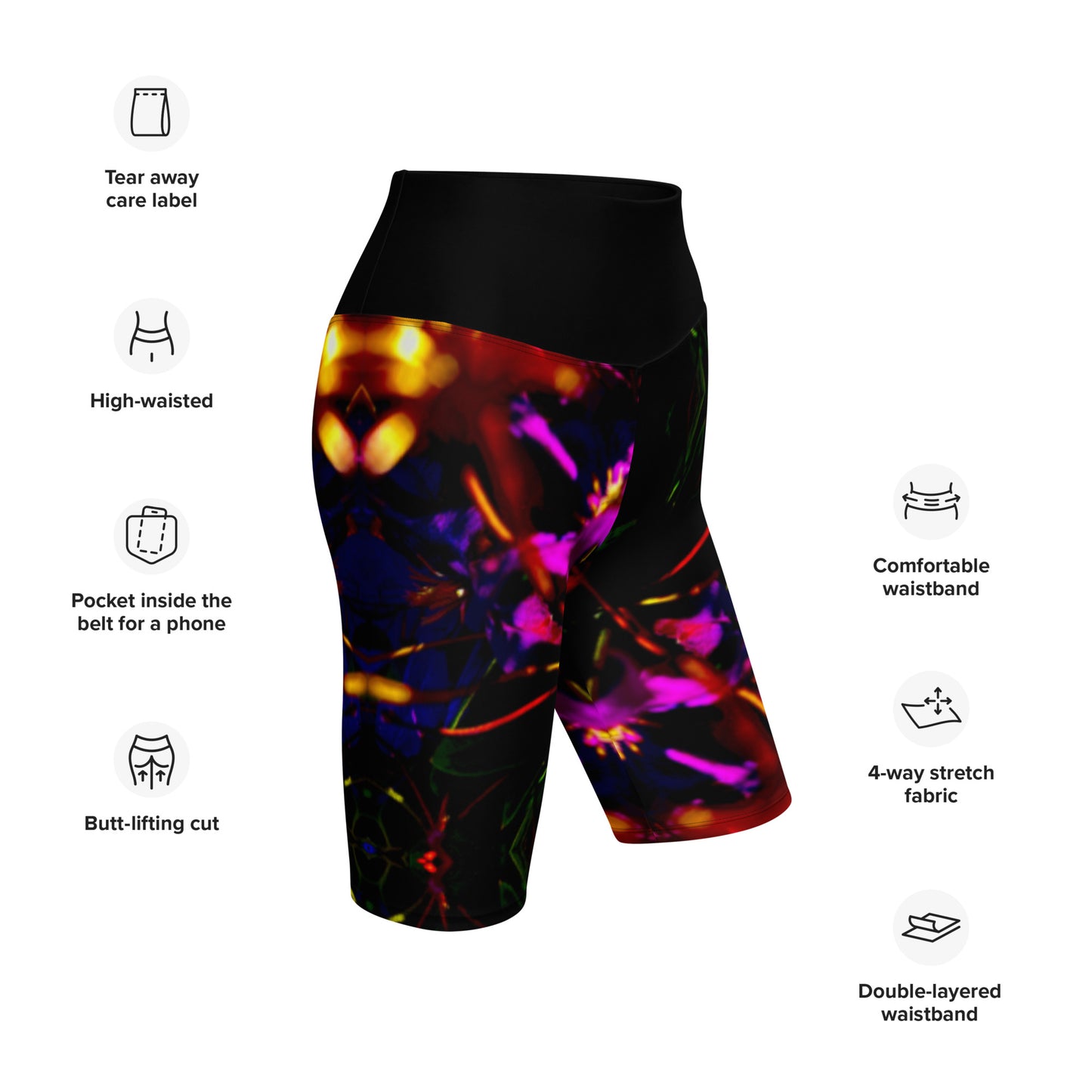 The Beauty of Ingenuity Yoga Short with Invisible Pocket