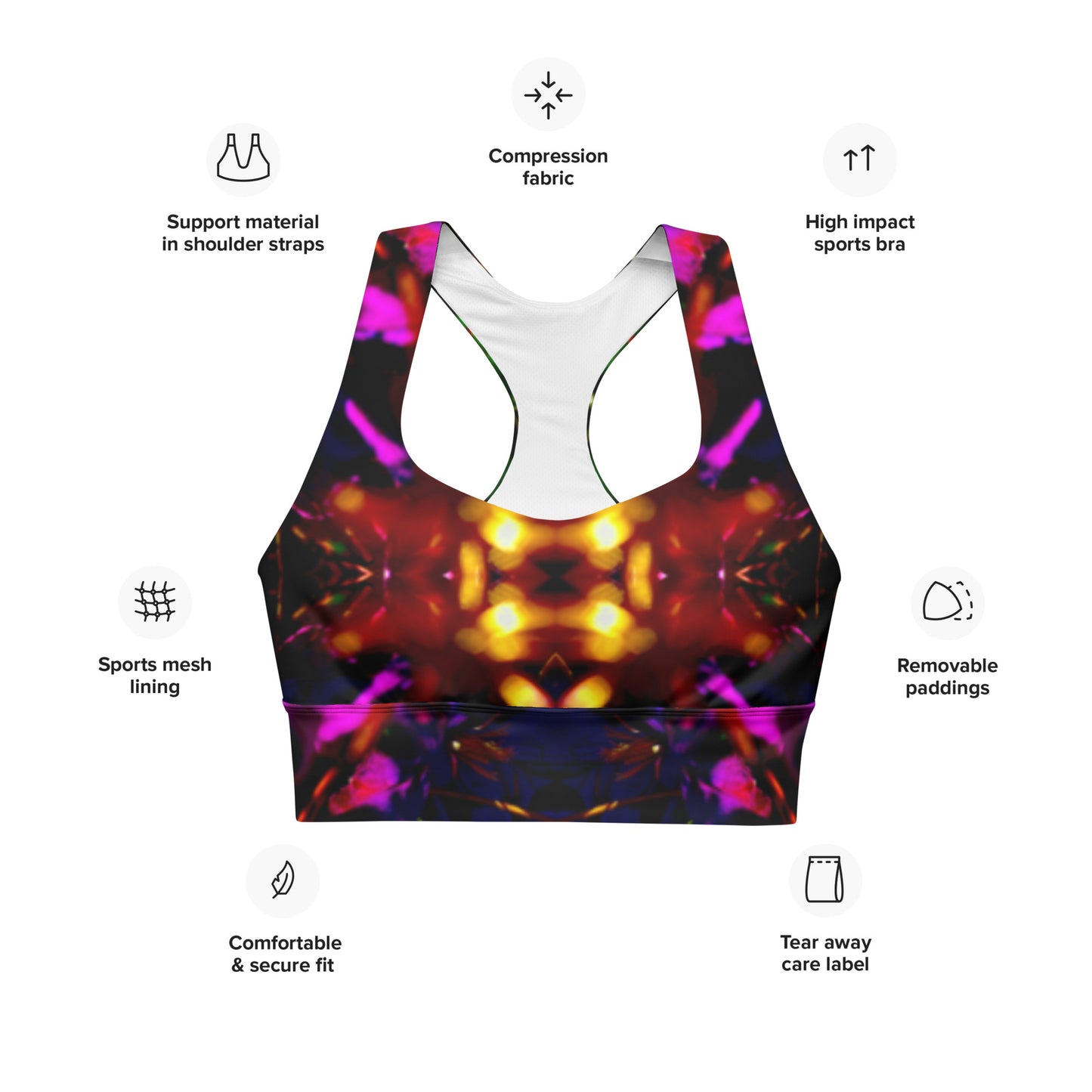 The Beauty of Ingenuity Support Bra UPF 50+