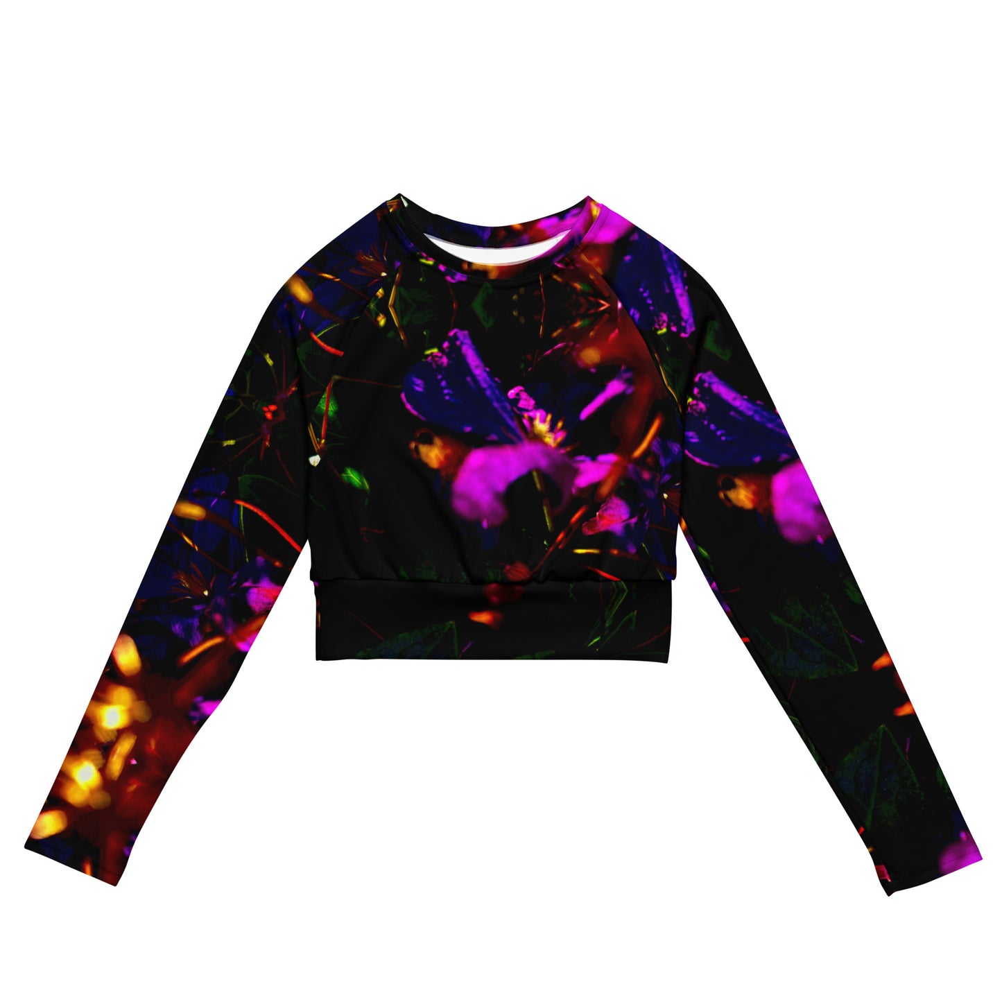 The Beauty of Ingenuity Recycled Long-Sleeve UPF 50+ Crop Top