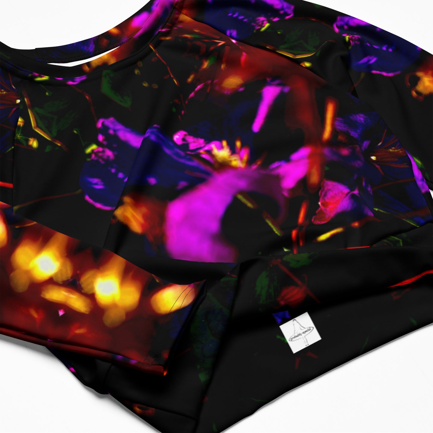 The Beauty of Ingenuity Recycled Long-Sleeve UPF 50+ Crop Top