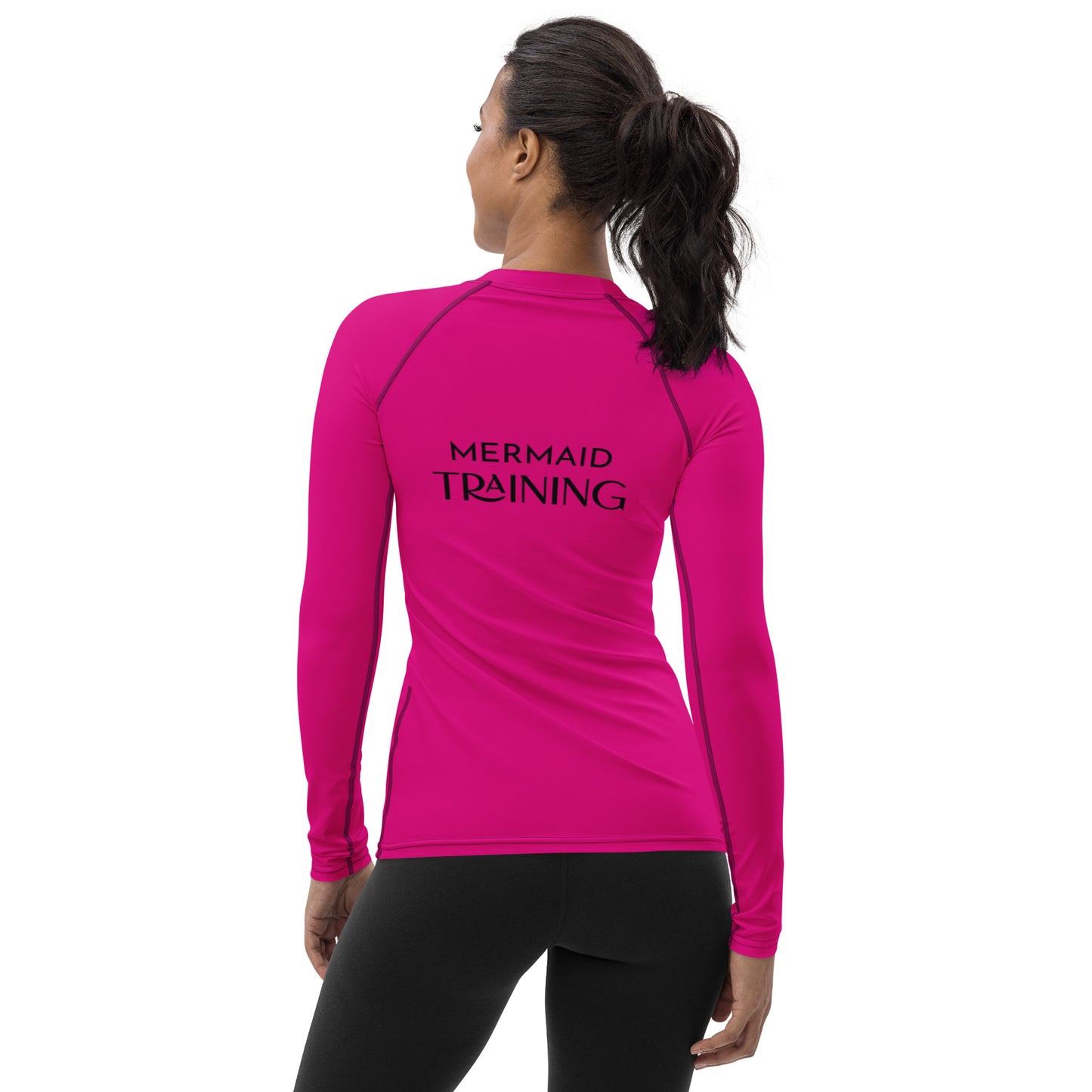 Vibrant Pink UPF+ 50 Rash Guard