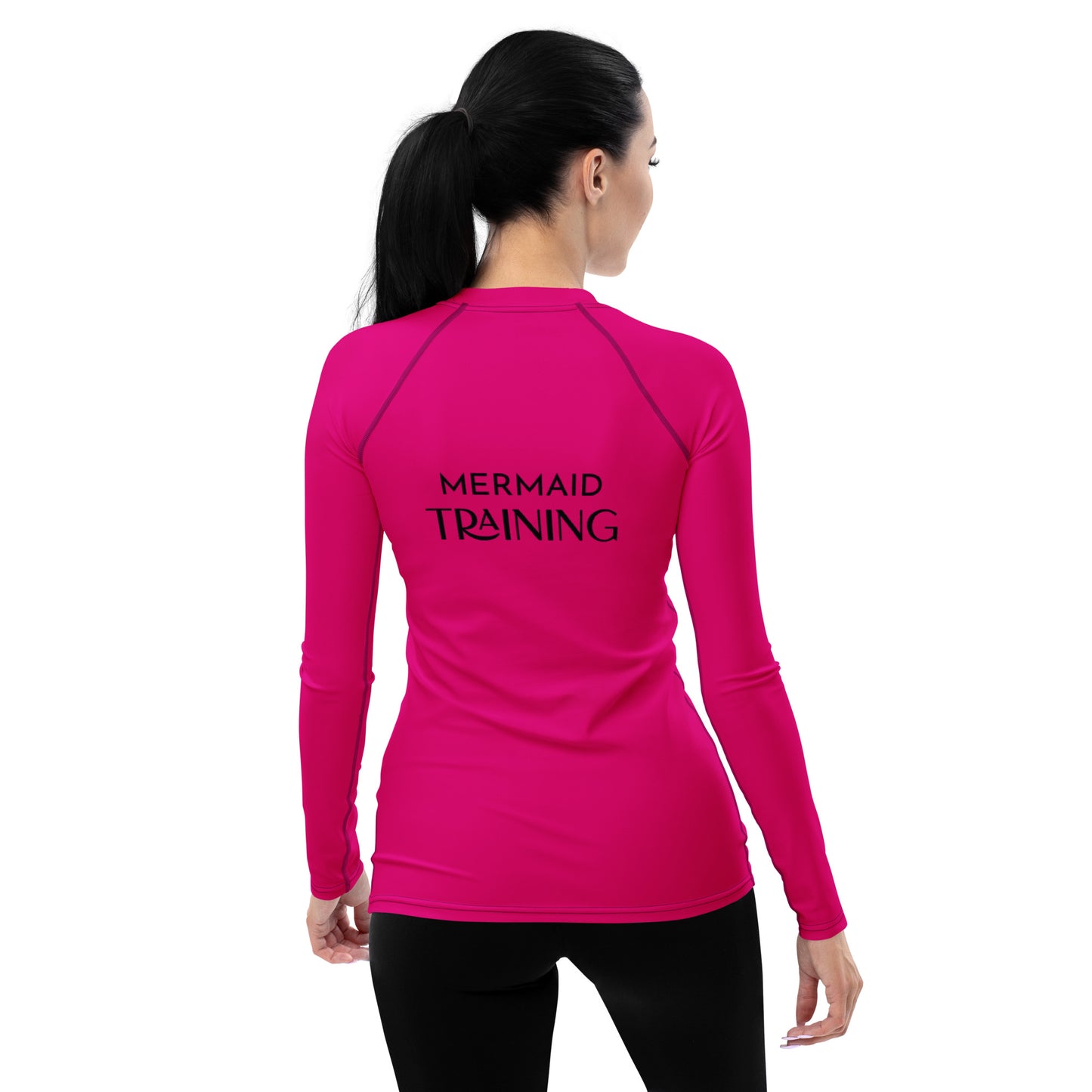 Vibrant Pink UPF+ 50 Rash Guard