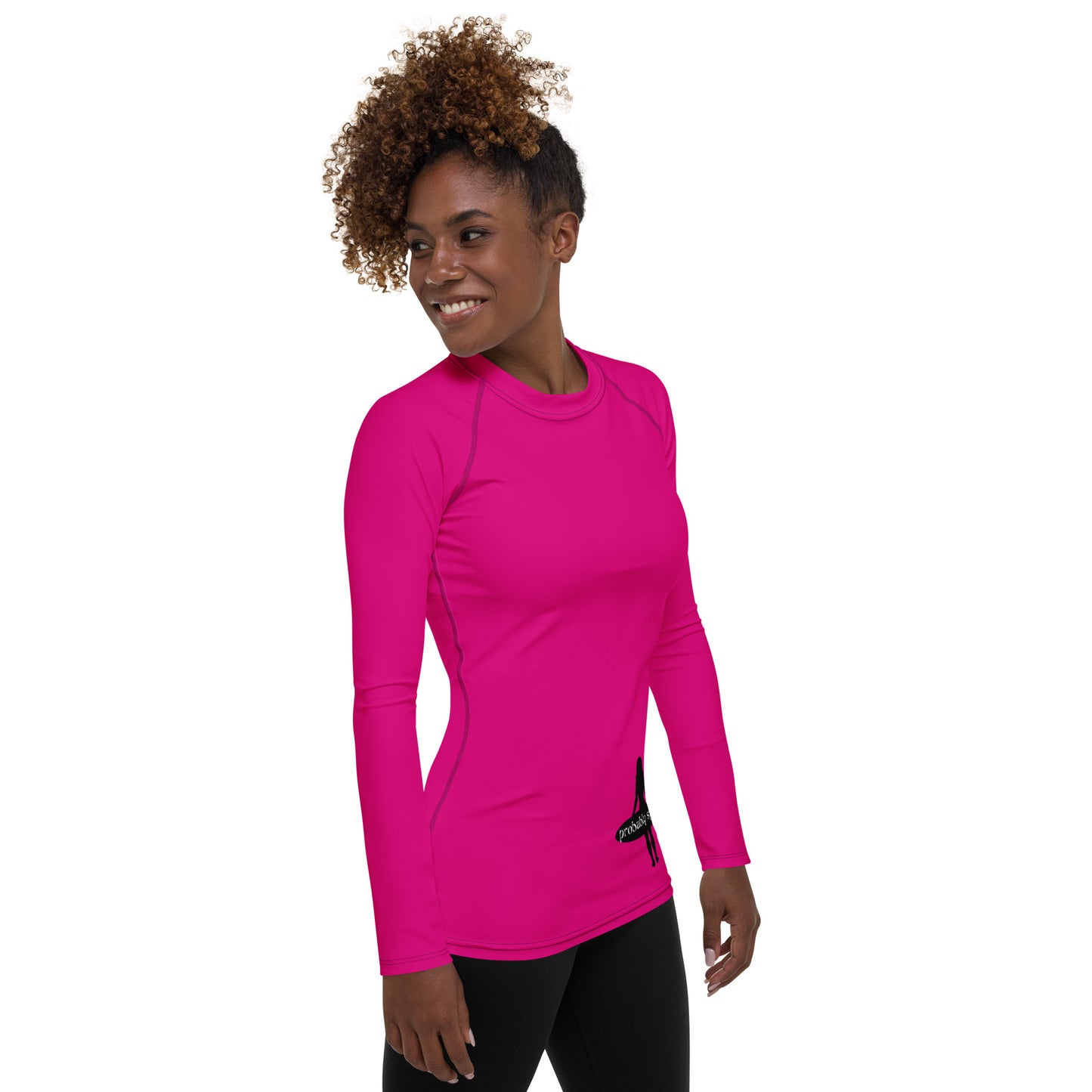 Vibrant Pink UPF+ 50 Rash Guard