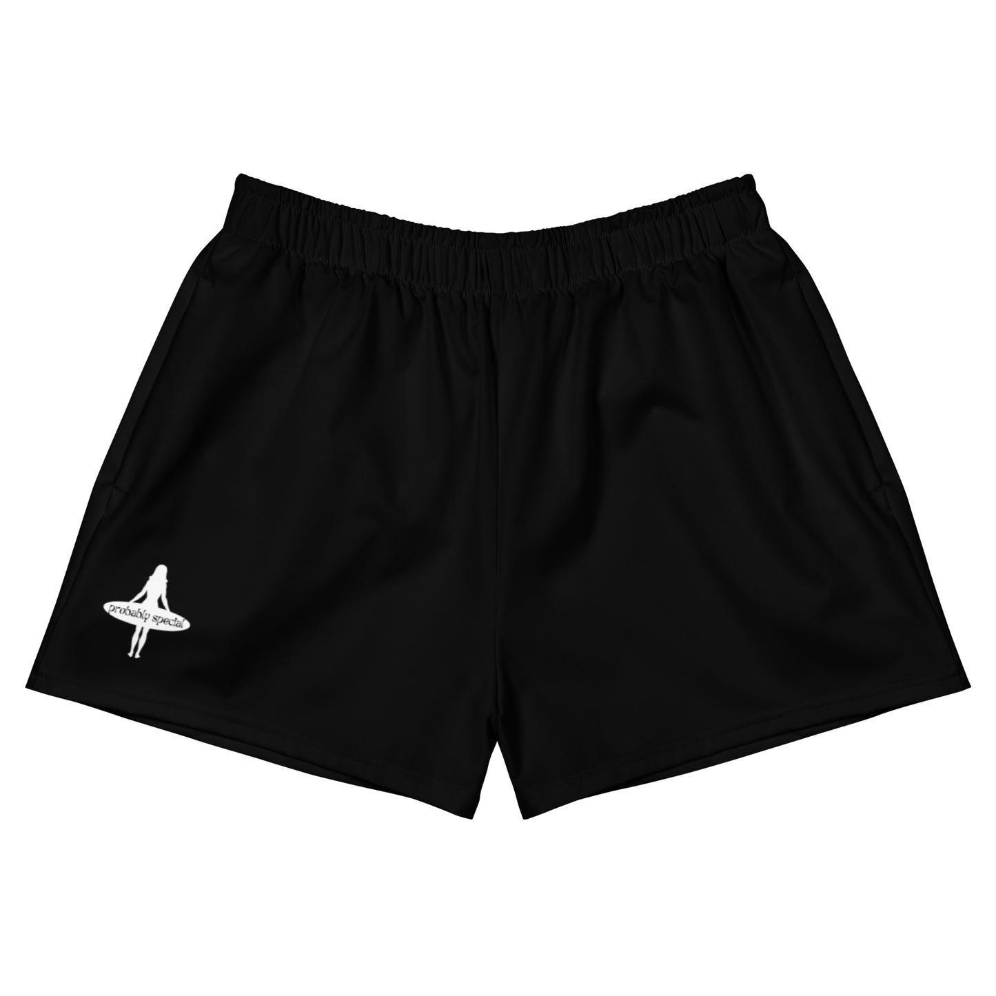 Classic Black Recycled Board Short with UPF 50+ Protection