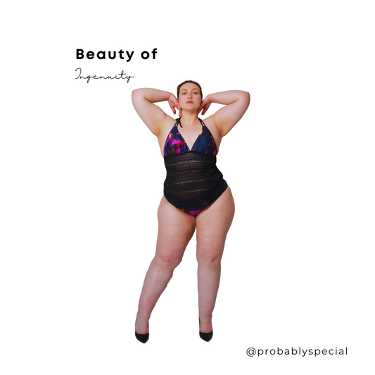 Beauty of Ingenuity Two Piece Split Lace Bikini
