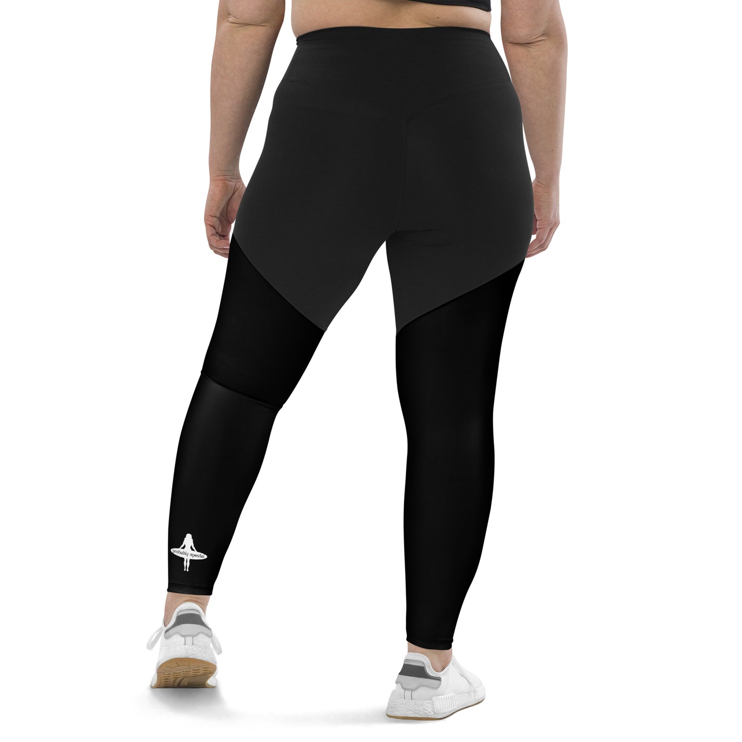 Classic Black Performance Leggings with Pocket