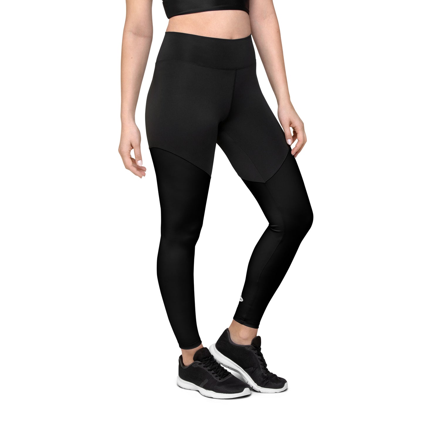 Classic Black Performance Leggings with Pocket